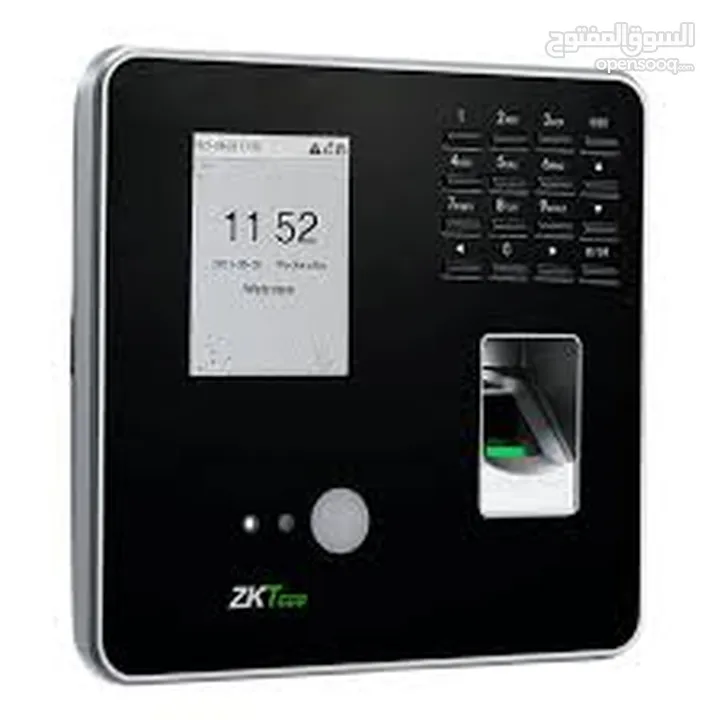 بصمة دوام موظفين ZK MB20 VL  الاصلي  شامل التركيب