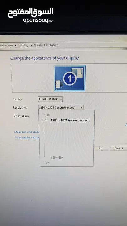 حاسوب مكتبي نوع DELL مع كامل اكسسواراته