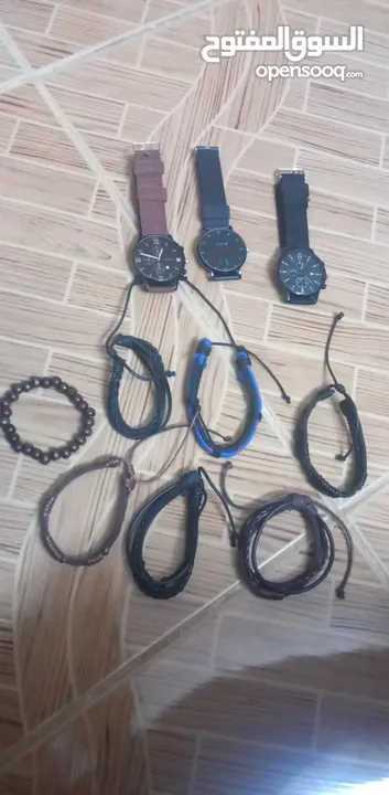 ساعات+ اساور  بسعر حرق