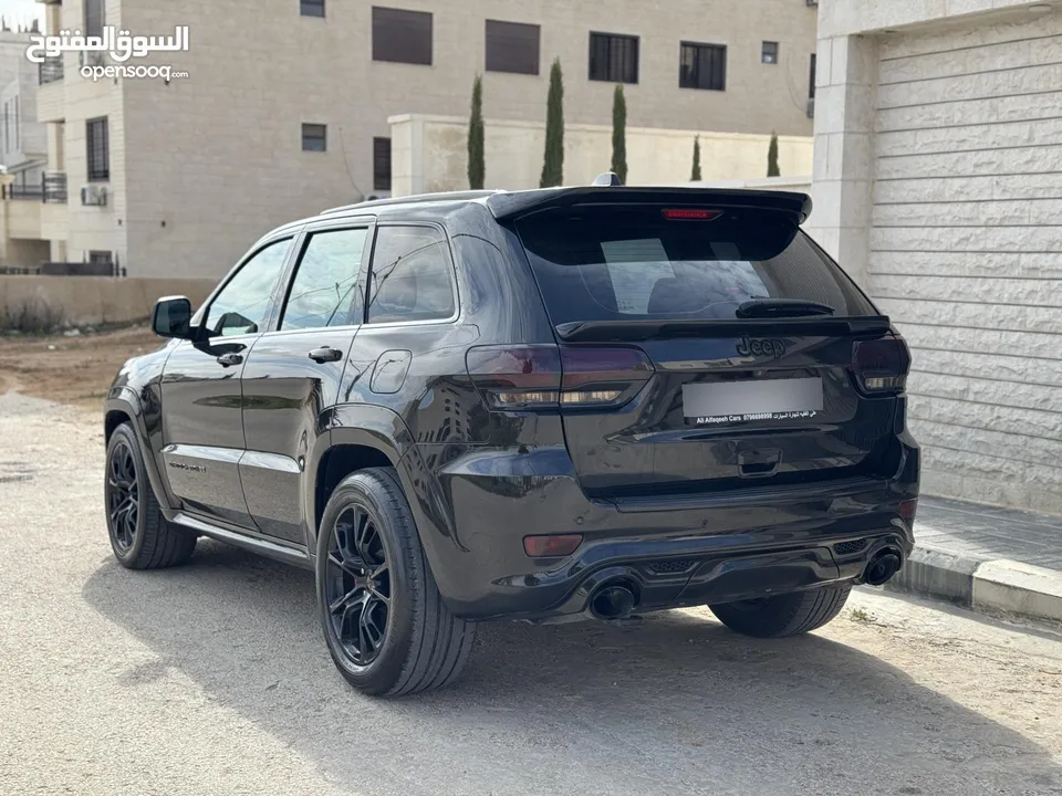 جيب جراند شيروكي SRT8 اصلي 6400 سي سي موديل 2015 فحص كامل فل اضافات أقل سعر