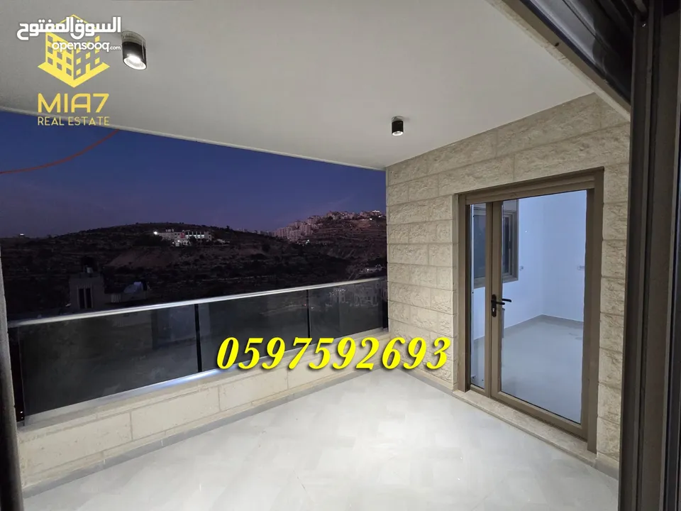 ‎ عرض لمدة شهر شقة فاخرة - تشطيب هندسي عالي الجودة للبيع رام_الله _ الطيرة_170 متر.