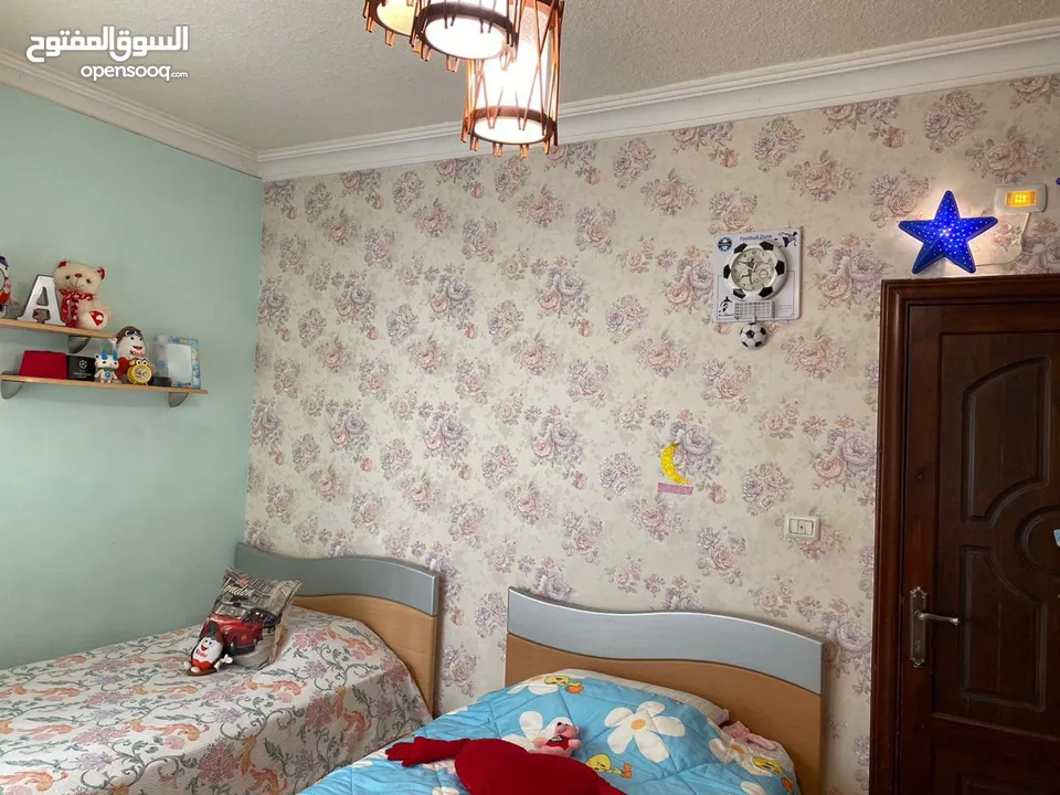 شقة طابق ثالث بمساحة 110 في ربوة عبدون