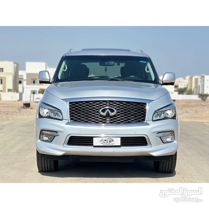 انفينتي QX80 موديل 2017 نظيف جدا