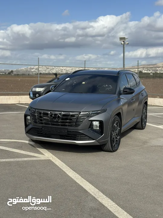 هونداي توسان N-Line    2023/ فل الفل بدون فتحة سقف بانوراما  فل مسكر