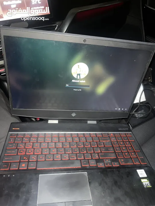 Hp omen gaming i7 لابتوب