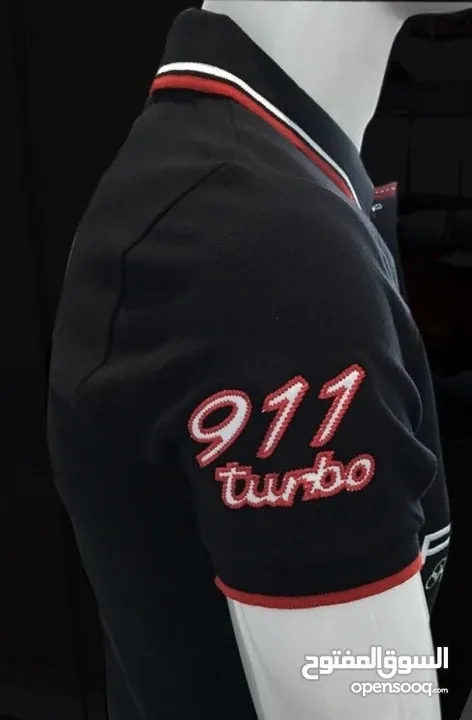 Porsche Polo shirt 911 Turbo black Porsche Design WAP670H