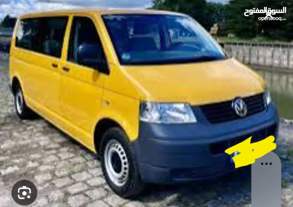 ترنسبورتر موديل 2006 سيارة عمومي للبيع من الشركة يد اولى