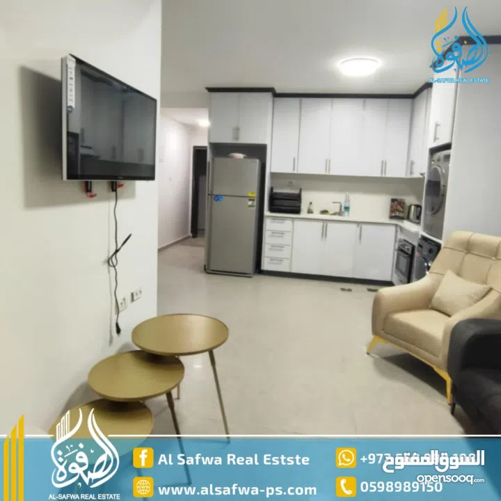 استديو مميز مفروش للايجار عين مصباح قرب العفاف مول