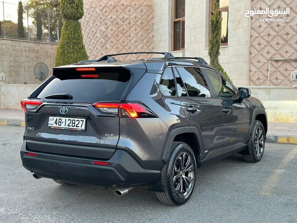 RAV4 Hybrid 2022 XLE premium تويوتا راف فور فل الفل جمرك جديد بطارية ليثيوم