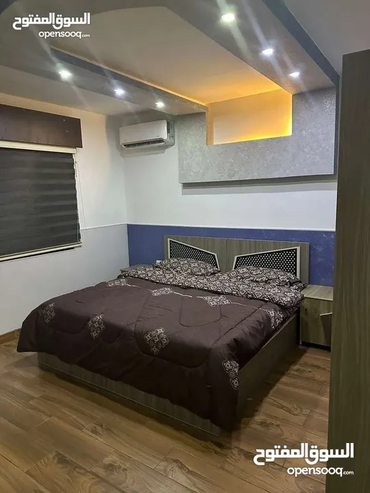 شقة مفروشه للايجار اليومي في اربد شارع الجامعه سوبر ديلوكس  بأسعار مناسبه للجميع