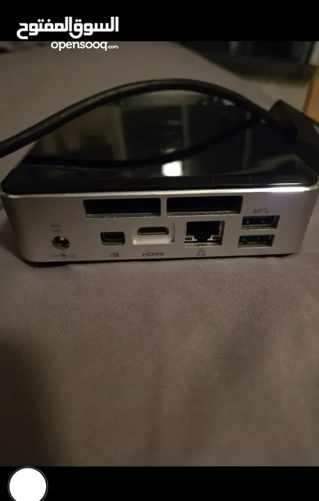 mini pc Intel NUC  8gb Ram 258 GB SSD +  Adapter + Power + Win 10 pro