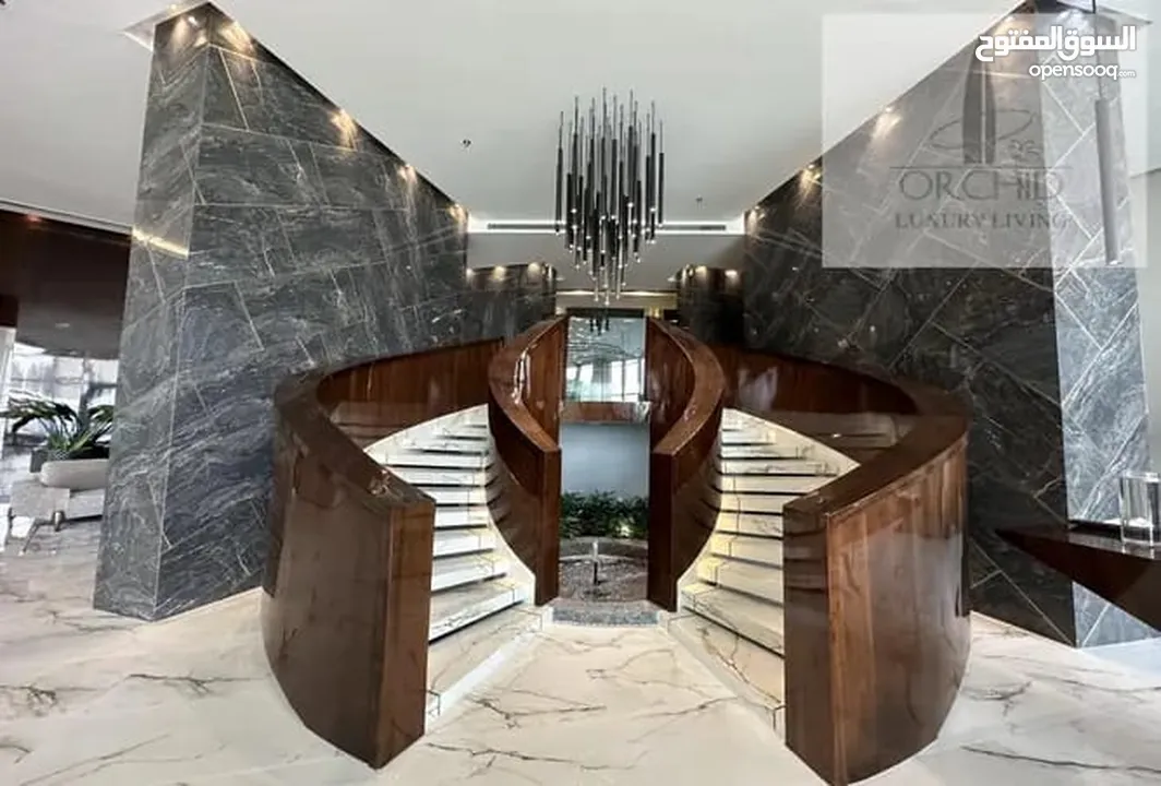 للايجار استيديو في السيف برج سيبرال اوركيد مكون من  غرفة نوم ،صوفه صغيره مطبخ مفتوح بلكونه