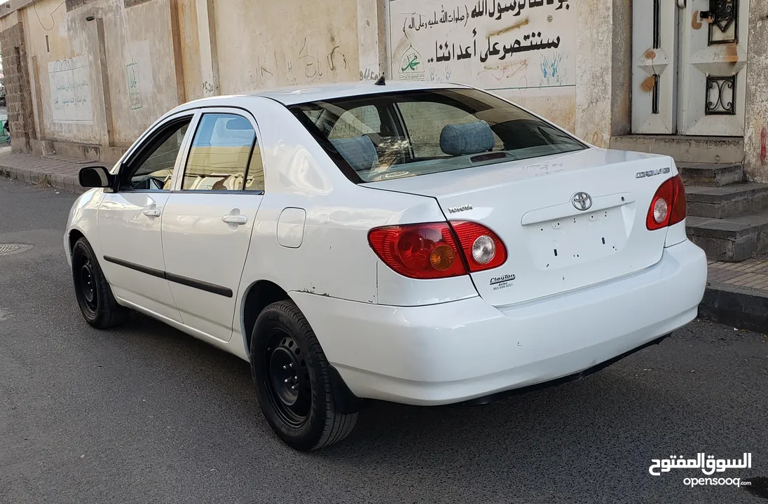 كورلا 2003 امريكي تماتيك مكينه 18 بضاعه مكينه واسبيت مختم ومضمون مجمرك مرقم السعر 4500 دولار