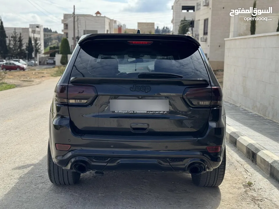 جيب جراند شيروكي SRT8 اصلي 6400 سي سي موديل 2015 فحص كامل فل اضافات أقل سعر