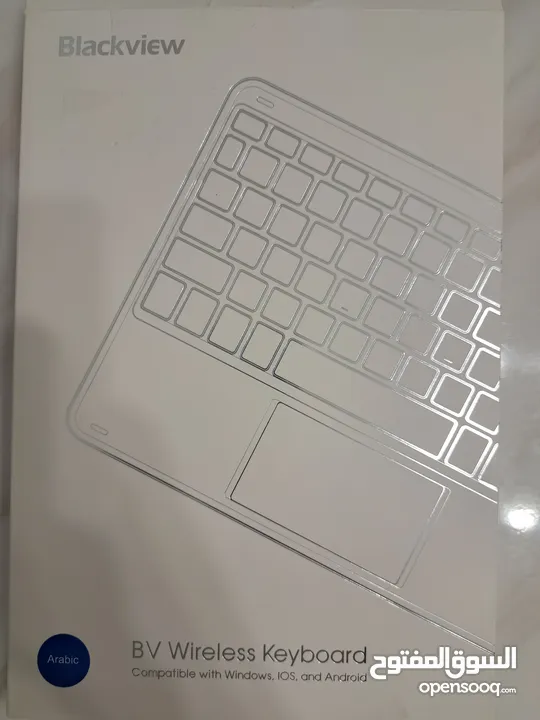 Blackview wireless Keyboard For Tab and phone  لوحة مفاتيح لاسلكية بلاك فيو جديدة