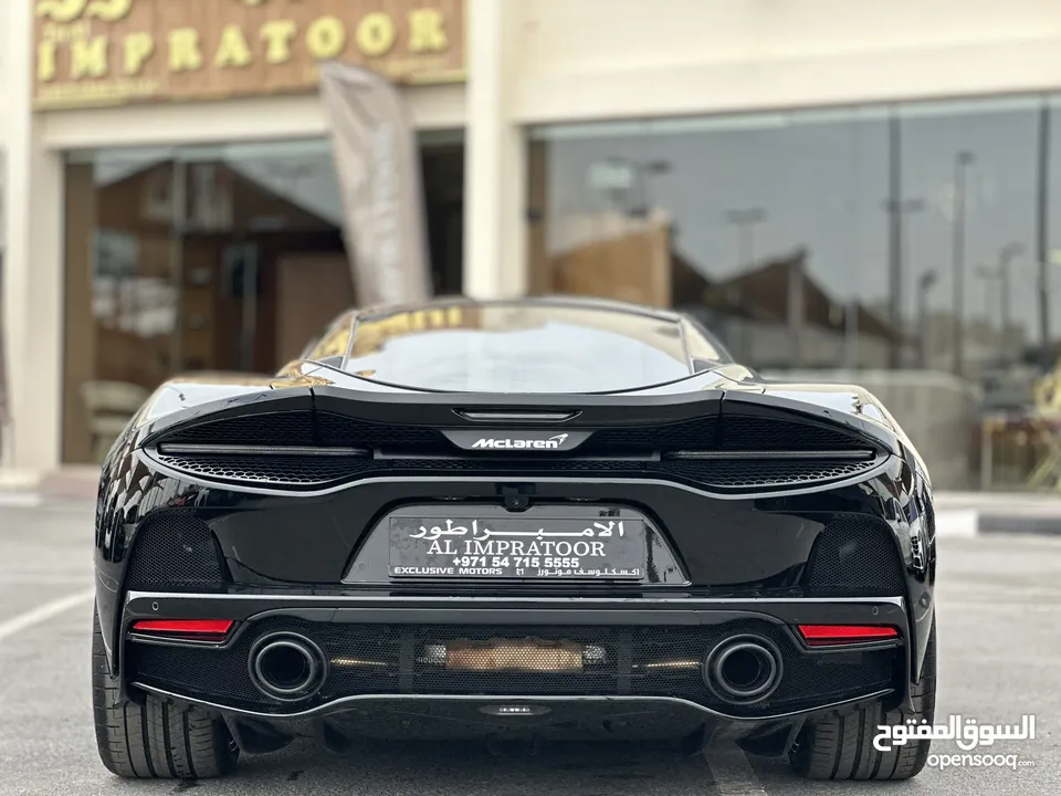 MCLAREN GT 2022 GCC BLACK COLOR FIRST OWNER