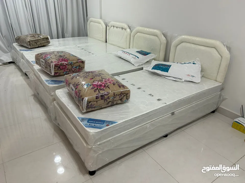 New deewan bed with mattress on wholesale price. Delivery extra charges according to the location.