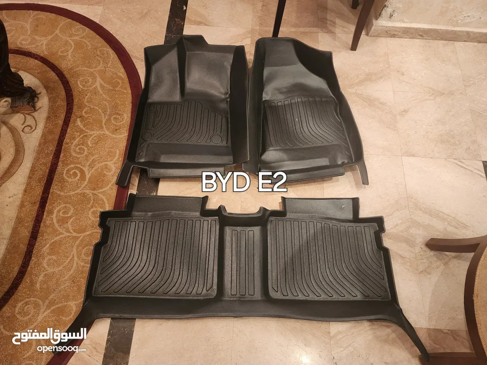 متوفر ارضيات جلد   , HONDA ENS1 TOYOTA BZ4X  BZ3 BYD E2   ID6 BYD SEAGULL  BYD YUAN نيتا ، neta u