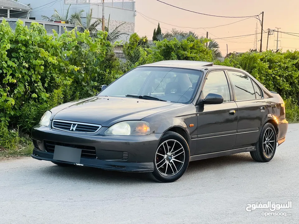 هوندا سيفيك مطور 1600 بنزين جير عادي لعشاق السيارات اليابانيه المميزه