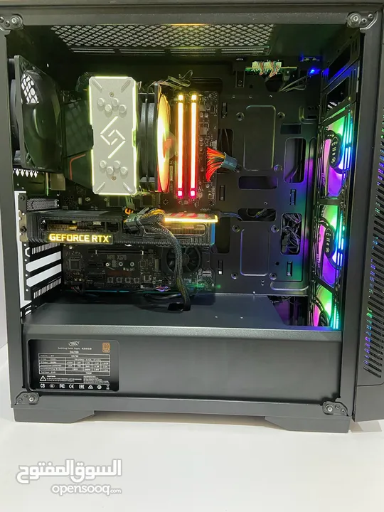 Ryzen 7 RTX3060Ti GAMING PC الارخص بالسوق