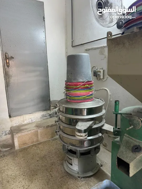 مشروع مطحنة وغربلة حبوب بلدية قائم