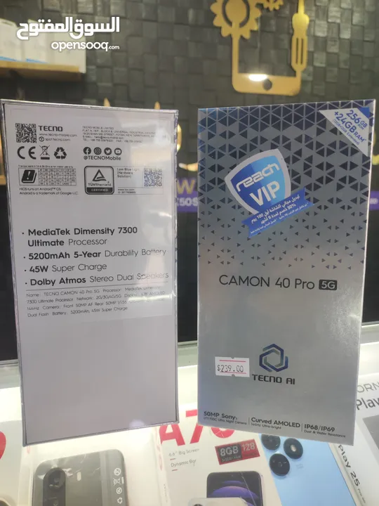 camon 40 pro 5g