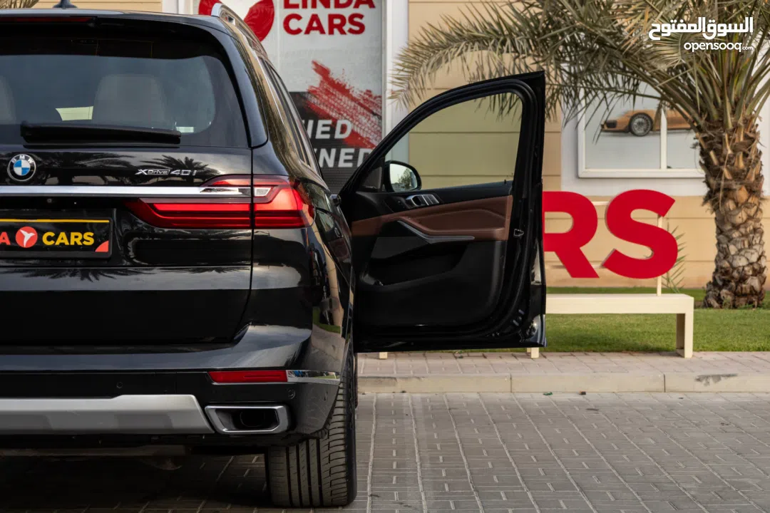 BMW X7 xDrive40i (LOW MILEAGE) 2020 GCC under Agency Warranty and Service Contract