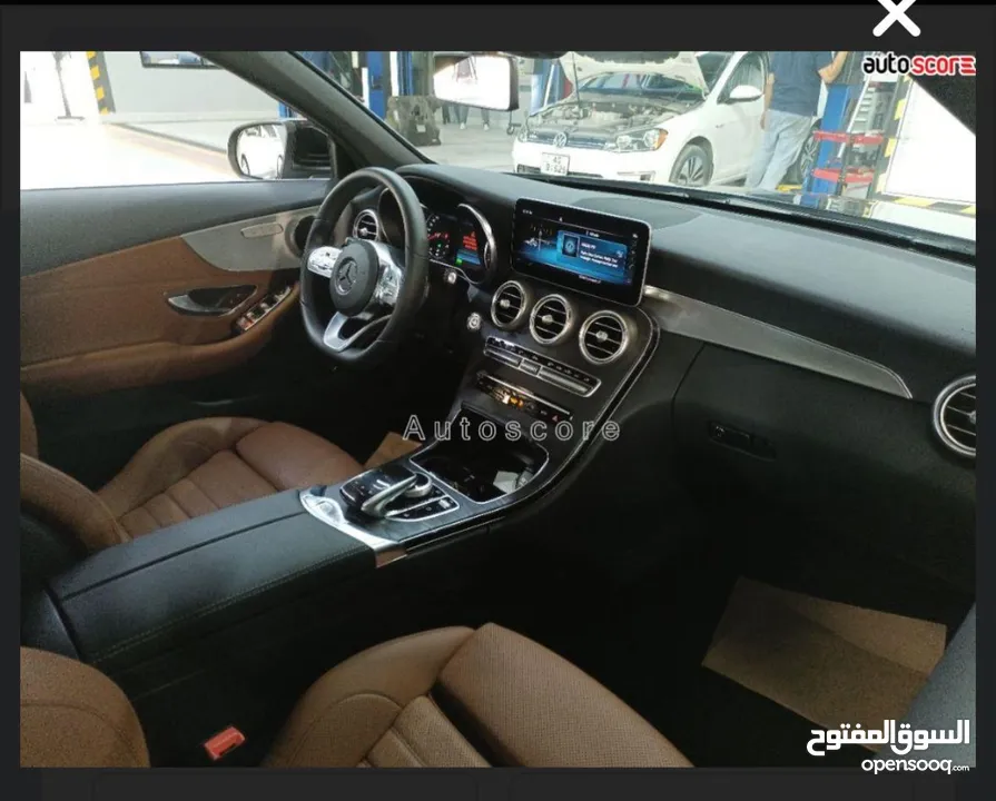 مرسيدس C200 كشف بحالة الوكالة للبيع