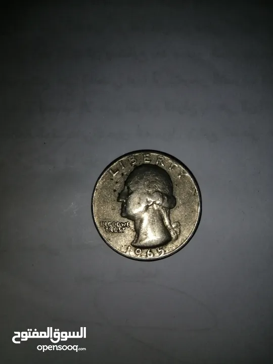 ربع دولار فضه 1956