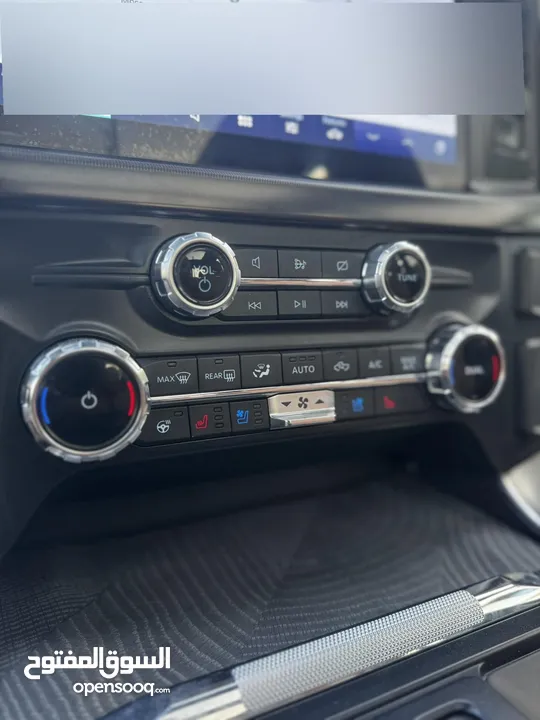 ford f150 platinum 2022 hybrid 3500 cc powerboost  بلاتينيوم لون كحلي و داخلية مميزة لون كاميل