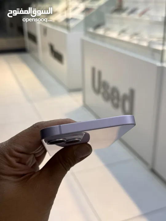 I phone 14 plus 128 gb Used مستعمل شبه جديد مكفول اسبوعين