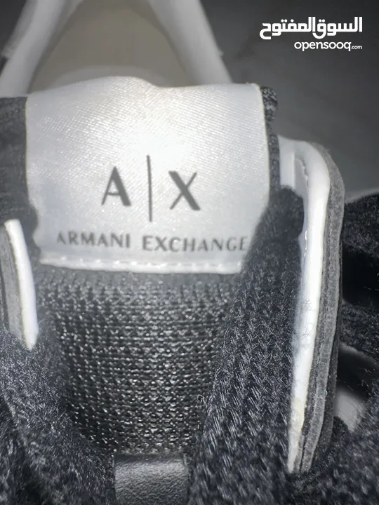 Armani black shoe