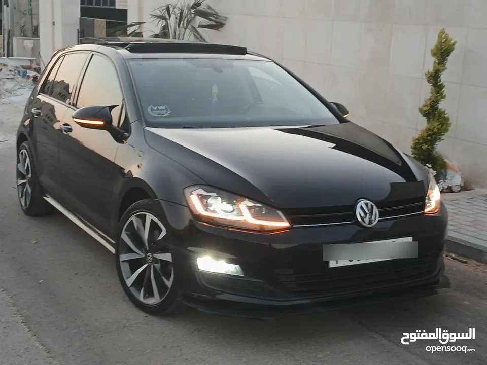 جولف فل كامل اضافات طلاء الشركة المنتجة محرك1400تربو اتوماتيك عداد 100الف فقططططط