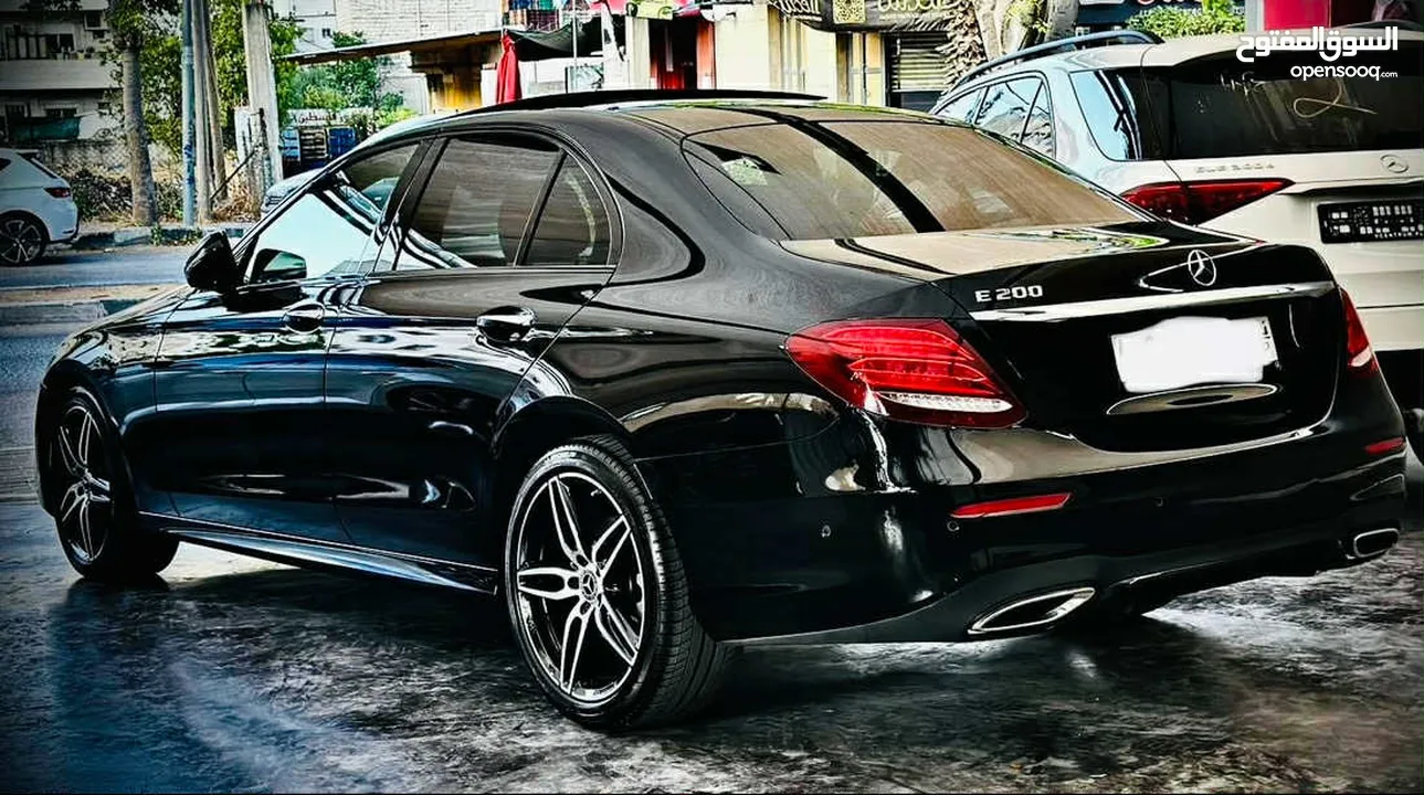 مرسيدس E200  عداد 20 الف