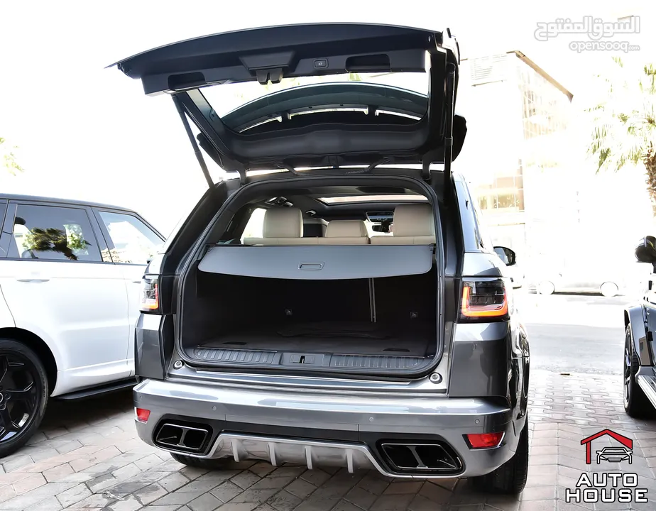 رنج روفر سبورت بلاك اديشن وارد وكفالة الوكالة 2019 Range Rover Sport HSE SV Kit Black Edition