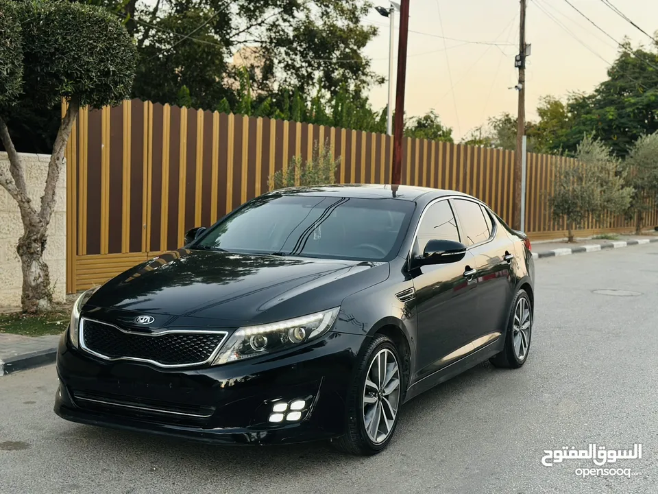 كيا اوبتماااا k5 الفخامة بمعنى الكلمة سيارة تحفة يد ثانية عداد 130 الف بالكراتين الله يبارك لحق حالك