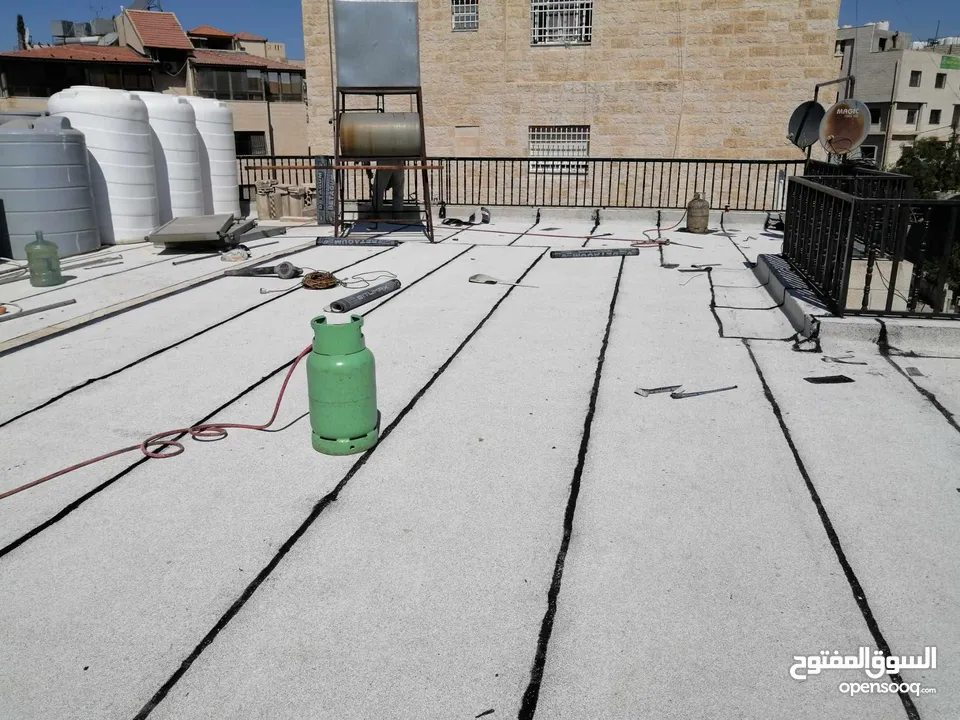 الخبراء لأعمال تزفيت الساحات وطرق وعزل للاسطح والجدران