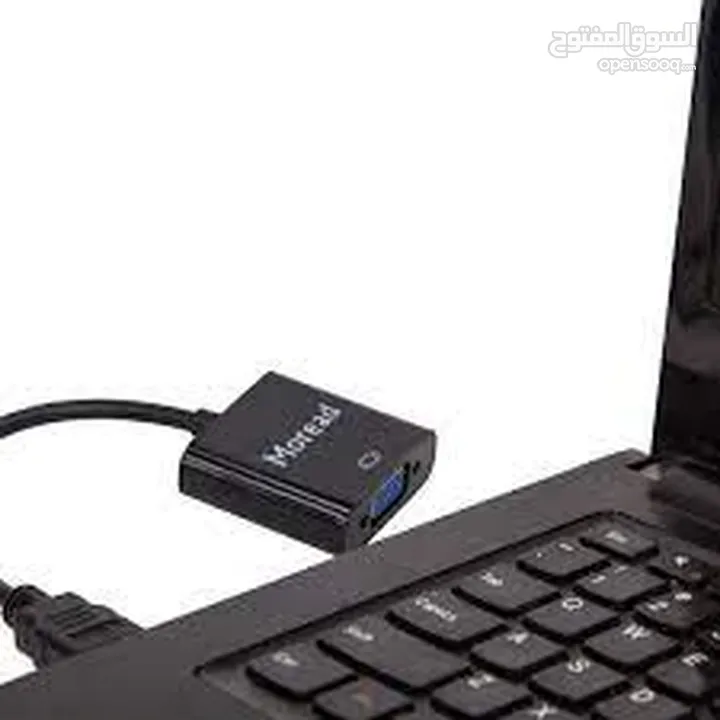 HDMI TO VGA ADAPTER MOREAD تحويلة من اتش دي ام اي  الى  في جي اه