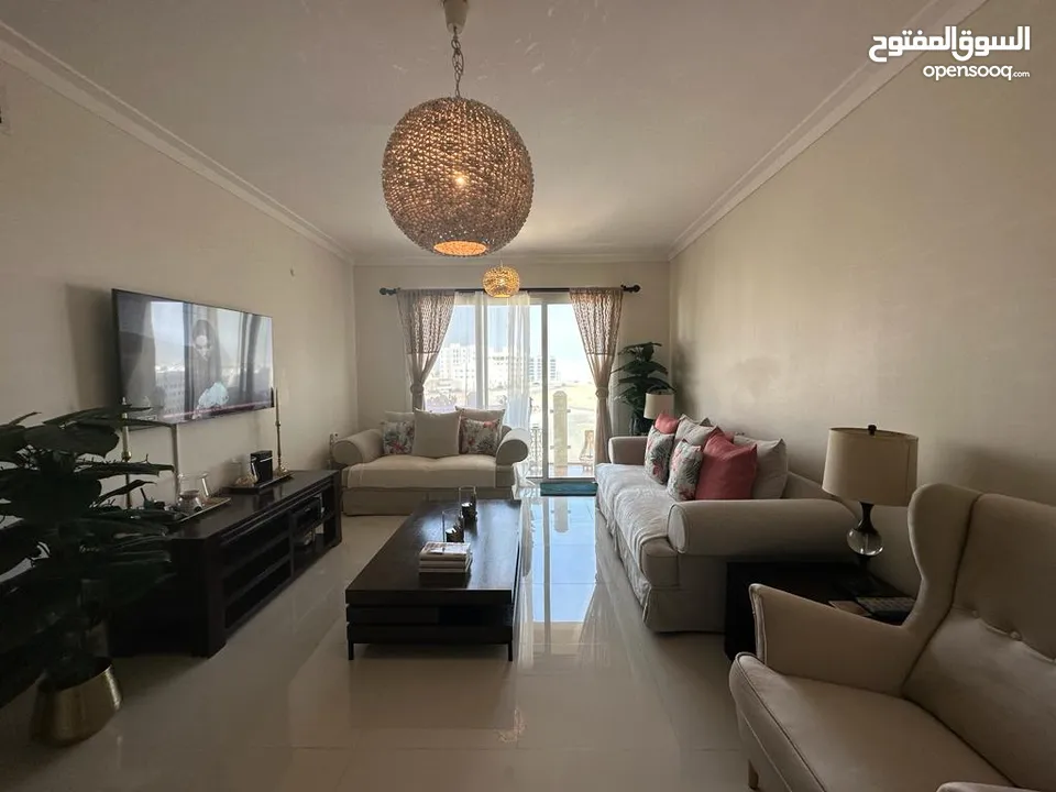 2 BR + Maid’s Room Fully Furnished Flat in Bausher