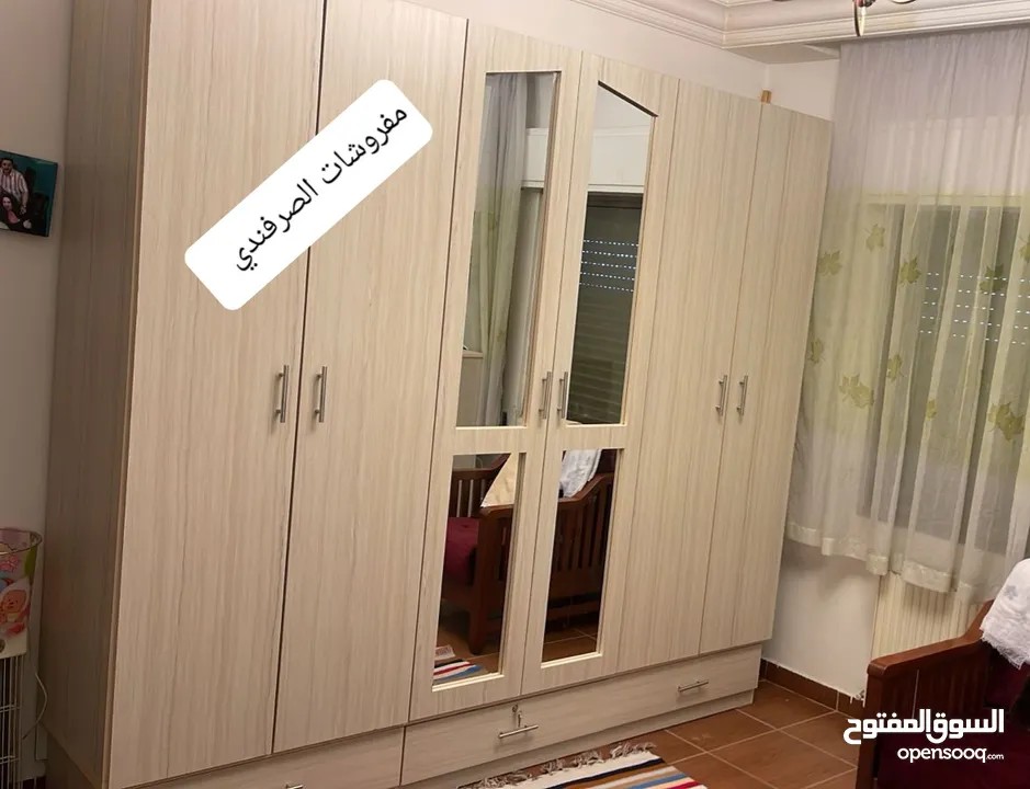 خزائن ملابس خشب لامنيت 18م الون حسب الطلب جميع المقاسات مع إمكانية تغير الون