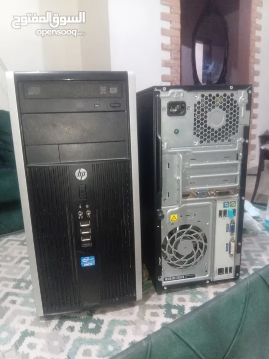 كمبيوتر hp عدد اثنين icore5 جيل رابع بحاله ممتازه ومواصفات جيده بس ب220  دينار الوقع بلوصف