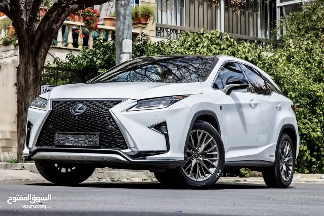 ‏ مميزة جدا Lexus Rx450h hybrid 2019 F-sport