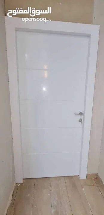 أبواب خشبية داخلية