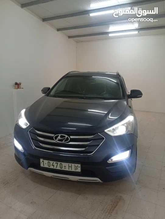 جيب هونداي سنتافي متور 2000 فل ما عدا فتحة لون بترولي مميز سعر حرق على الكاش