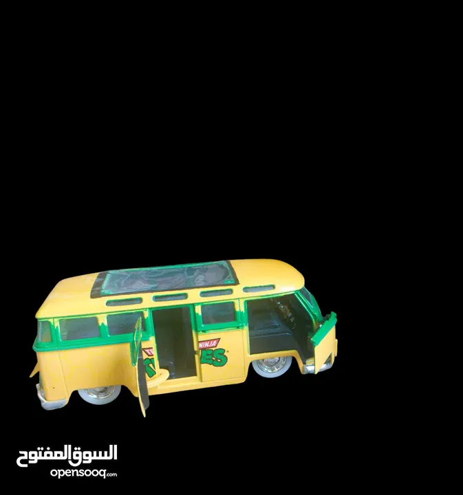 Jada 1962 Volkswagen Bus Nickelodeon مجسم ،مجسمات ،سيارات ،
