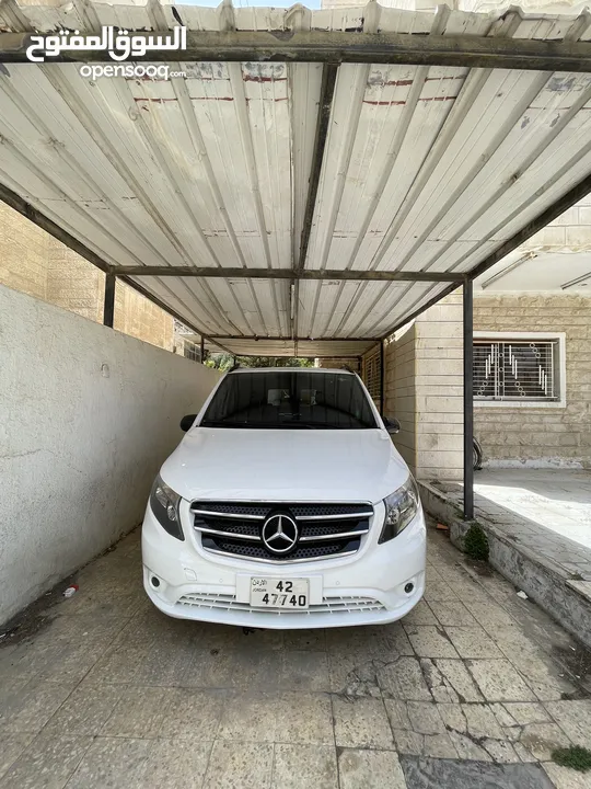 باص مرسيدس ڤيتو ڤان شصي طويل 2015