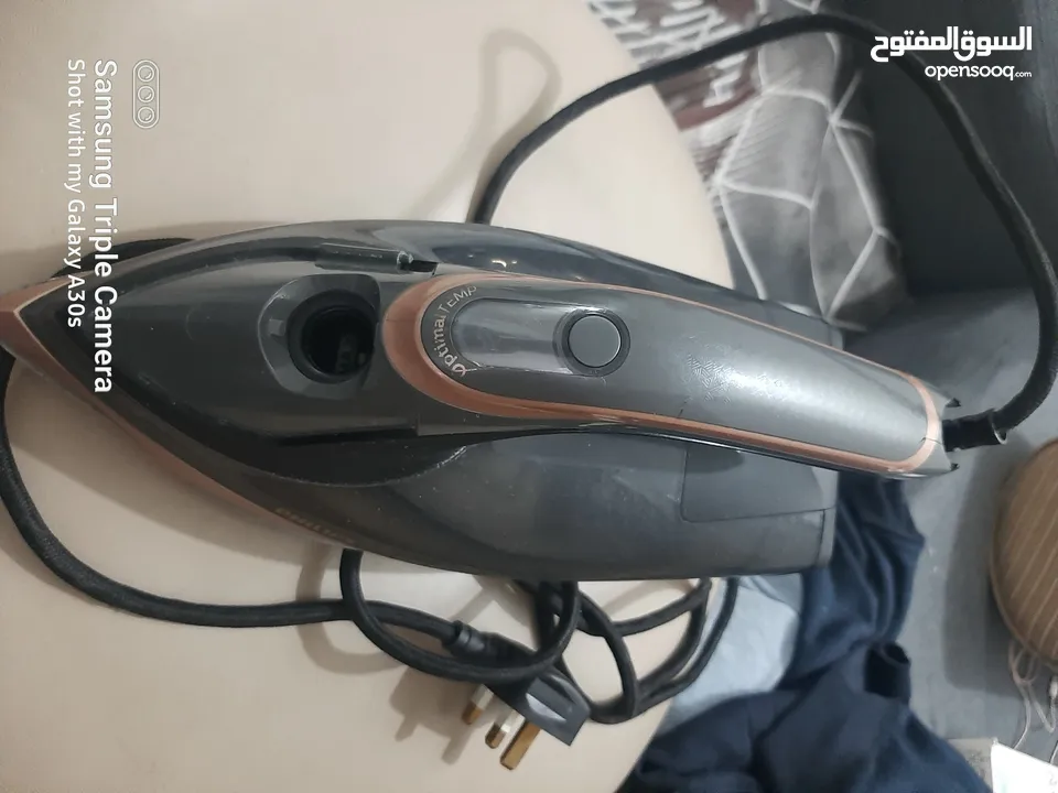 مكواة بخار ازور 8000 من فيليبس 3000 واط صناعة إندونيسي Philips Azur 8000 Steam Iron, 350ml, 3000W,