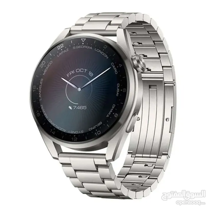 Huawei GT3 Pro Titanium (46mm) ساعة  هواوي جيتي 3 برو تيتانيوم الاصلية جديدة مسكرة  بالكرتونة //////