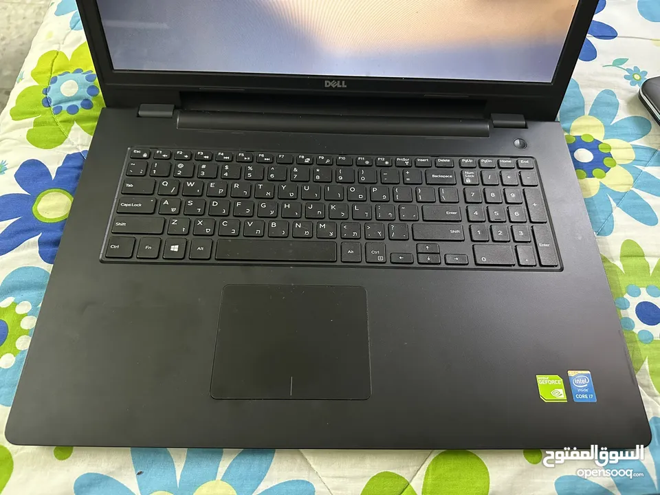 لابتوب ديل i7 كرتين شاشة شاشة 17.3 انش سعرر حررق