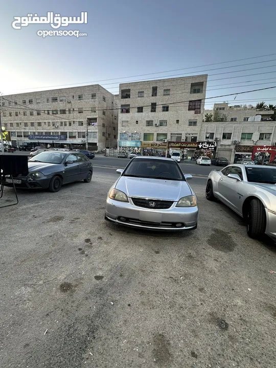 هوندا سيفك فحص 4 جيد بنزين اصلي 2003 اتوماتيك ماتور 17 ترخيص جديد بسعر حرق